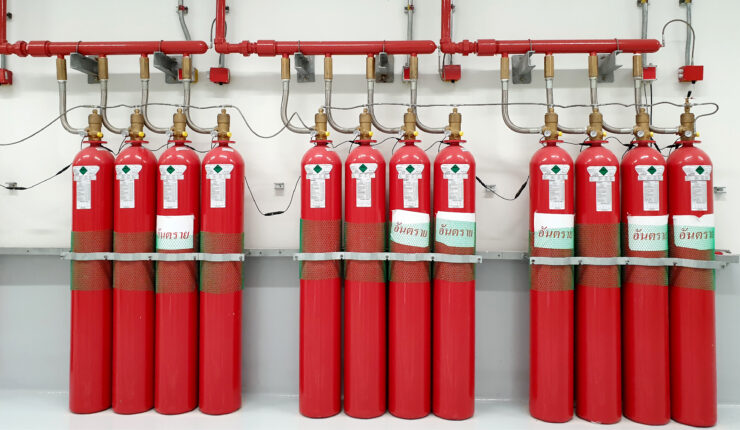 Gas Based Fire Suppression System